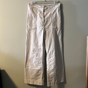 Like new wide legged cotton pants